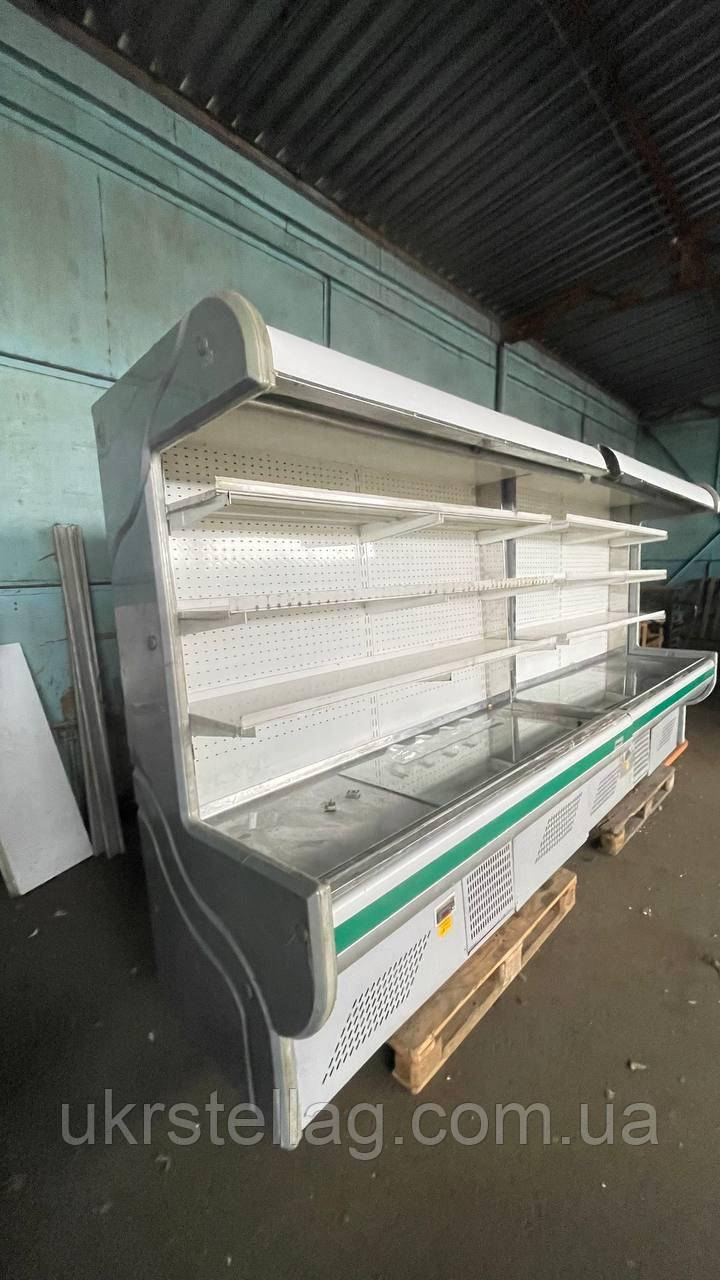 Холодильные регалы Mawi под выносной холод 4 м. бу. Горка холодильная - фото 2 - id-p1872145958