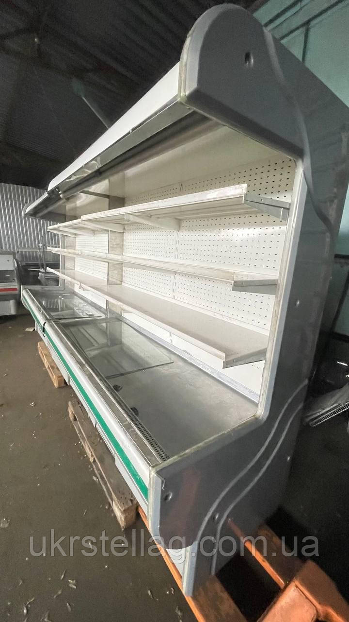 Холодильные регалы Mawi под выносной холод 4 м. бу. Горка холодильная - фото 3 - id-p1872145958