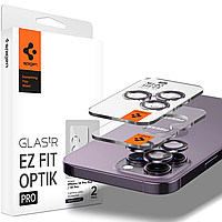 Защитное стекло для камеры Spigen Optic Pro Glass for Camera iPhone 14 Pro/14 Pro Max, Purple (AGL05597)