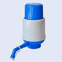 Механическая помпа для воды, Синяя / Ручная помпа для бутилированной воды / Помпа для бутля