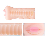 Мастурбатор для чоловіків, Мастурбатор-імітатор вагіни, Штучна вагіна силіконова, Інтимні іграшки, фото 3