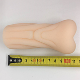 Мастурбатор для чоловіків, Мастурбатор-імітатор вагіни, Штучна вагіна силіконова, Інтимні іграшки, фото 6