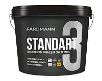 Краска акриловая FARBMANN STANDART 3 интерьерная база "С"-транспарентная 4,5л