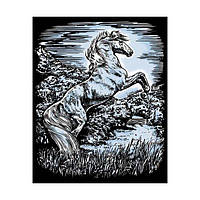 Набор для творчества Sequin Art ARTFOIL SILVER Stallion SA1033