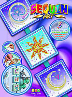 Набор для творчества Sequin Art SEASONS Cosmic ,Sun,Moon and Stars SA1511