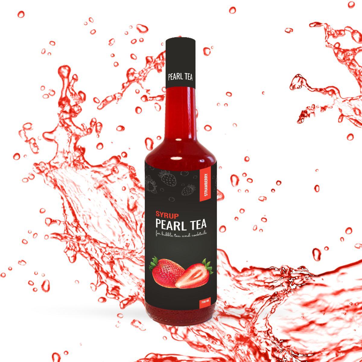 Сироп Полуниця 700мл ТМ PearlTea