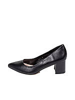 Женские туфли из экокожи на среднем каблуке Aodema черные 39 38 37 36