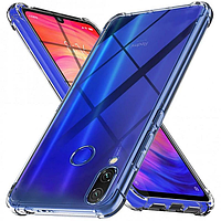 Чохол Fiji Proof для Xiaomi Redmi Note 7 / Note 7 Pro / Global бампер з посиленими бортами Transparent