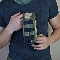 Підсумок на 2 магазини подвійний із кордури піксель MOLLE тактичний UP-72