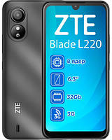 Смартфон ZTE Blade L220 1/32Gb Black UA UCRF Гарантія 12 місяців