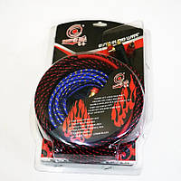 Набір проводів AWG/RCA для встановлення саббуфера KIT 10GA/C011 DR-86