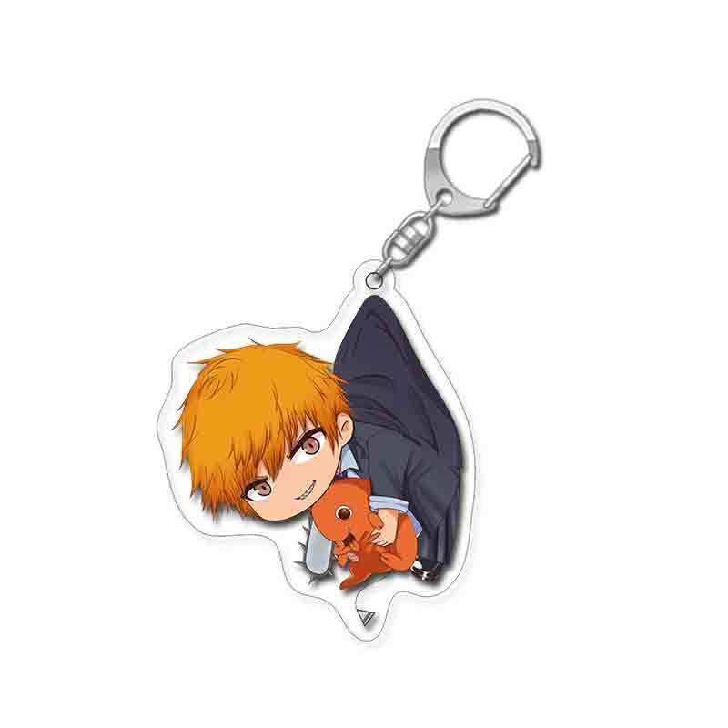 Брелок акриловий Людина-бензопила Chainsaw Man  AK СМ D 01, фото 1