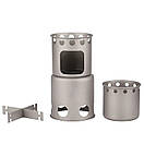 Титанова дрібниця Tomshoo titanium STV-12 титанова піч., фото 10