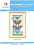 Набір для вишивання за нанесеною на канву схемою "Happiness" . AIDA 14CT printed, 29*44 см, фото 2
