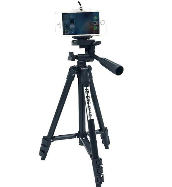 Універсальний штатив тринога 1.02 м TRIPOD 3120 трипод для смартфона та камери для знімання з телефона, фото 1