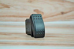 Кнопка автомобільна 2-х позиційна, на 2 контакти (5см*2,5см)