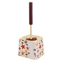 Йоржик для туалету з малюнком "Морські зірки"