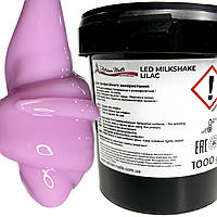 Молочно фіолетовий гель для нарощеня - LED MilkShake Lilac - 1кг