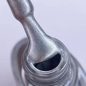 Лак для стемпінгу Dark Stamping polish No03 срібний Sticky, 8 мл