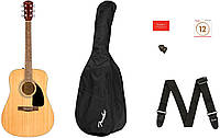 Акустична гітара (набір) Fender FA-115 DREADNOUGHT PACK NATURAL WN V2