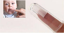 Зубна щітка масажер для зубів, що прорізаються