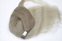 БЛОНД ОМБРЕ 100% славянский волос для наращивания и изделий класса ЛЮКС 123 грамм / 65 см