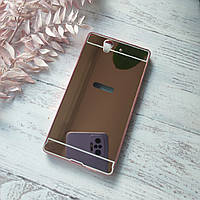 Чехол Sony Xperia Z C6603 C6602 L36H дзеркальний металевий чохол на телефон соні Z бампер дзеркало