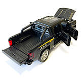 Машинка металева дитяча Chevrolet V8 Шевроле, чорний, Автоексперт, 1:32, світло, інерція, відкриваються двері, багажник, капот,, фото 7