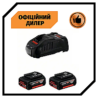 Набор Bosch из аккумулятора GBA Li-Ion 18 В / 5 Ач + зарядное устрйоство GAL 1880 Топ 3776563