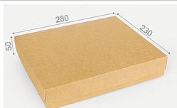 Подарункова коробка Крафт 28х23х5 см
