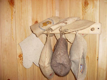 Особисті приналежності для відвідування лазні (сауни)