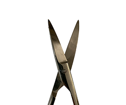 Н-3-2 Ножиці з двома гострими кінцями, вигнуті 140 мм., фото 3