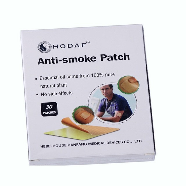 Анти - Нікотиновий пластир Anti - smoke patch - 30 штук/ 1 упаковка / 1 місяць