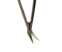 H-37 Ножиці судинні горизонтально- вигнуті 160 мм., фото 3