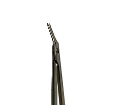 H-37 Ножиці судинні горизонтально- вигнуті 160 мм., фото 4