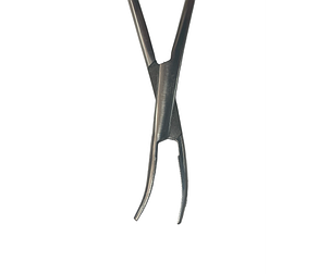 З-35 (З-62-4) Затискач кровоспинний типу «Москіт», вигнутий за ребром 150,3 мм., фото 2