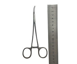 З-35 (З-62-4) Затискач кровоспинний типу «Москіт», вигнутий за ребром 150,3 мм., фото 4