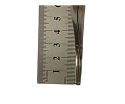 З-4 Затискач для ниркової ніжки вигнутий за радіусом No 1 малий 230 мм., фото 3