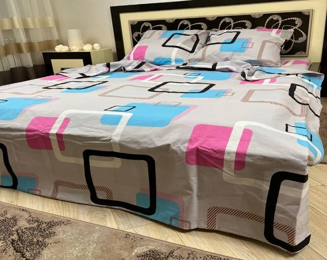 фотографія двоспальний розмір постільна білизна бязь