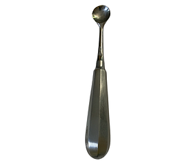 Л-15 Ложка кісткова гостра жорстка (велика).