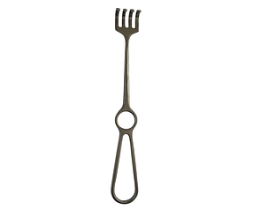 К-20 Крючок хірургічний чотиризубий гострий No1.