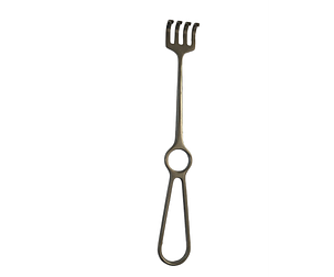 К-22 Крючок хірургічний чотиризубий гострий No3., фото 1