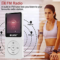 Плеєр MP3 Ruizu X02 1.8" HI FI 8gb білий Type C, фото 4