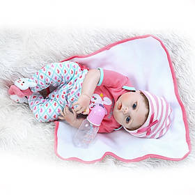 Доколишня лялька Reborn 55 см, Дівчинка Нана, Виготовлена з вінілу-силікону, для дітей і колекціонування