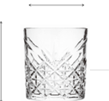 Набір скляних склянок Helios Оксфорд для віскі 340 мл 6шт (DSKB033-2(5504), фото 2