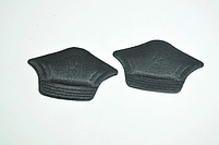 Вкладиш у взуття для запобігання появі мозолів та тертя або зменшення розміру чорного кольору 10мм, фото 5