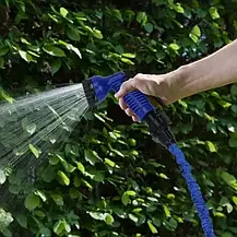 Шланг для поливання саду та городу MAGIC HOSE 52,5 м, Садовий шланг для поливання з водним розпилювачем, фото 2