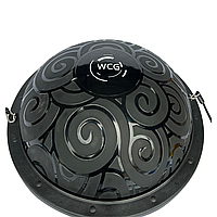 Балансировочная полусфера 60х26 см для фитнеса WCG 052,черного цвета.