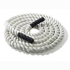 Канат тренувальний для кросфіту 12 м Battle Rope Для занять спортом, фото 3