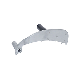 Ручка тримач продукту (алюміній) для слайсера RGV, Beckers 195/220/250мм, фото 1